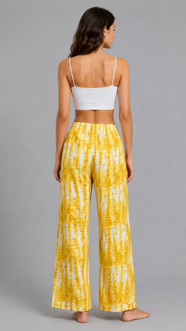 Evolove_Women's_Rayon_Printed_Pyjama_with_Pockets_|_Soft_&_Breathable_Lounge_Pants_|_Relaxed_Fit_Elastic_Waist_Nightwear_|_Tie-Dye_Shibori_Print_Sleep_Wear_|_Yellow_&_White