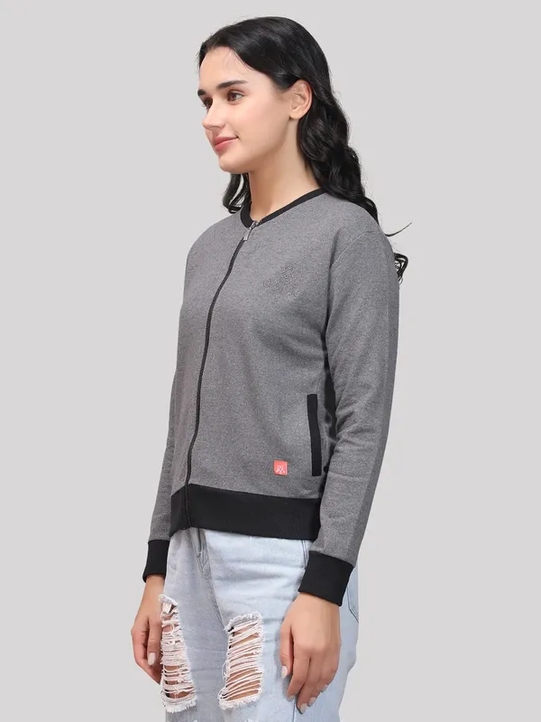Evolove_Winter_Bomber_Jacket_For_Women_With_Side_Pockets_|_Cotton_Fleece_Fabric_Round_Neck_Outfit