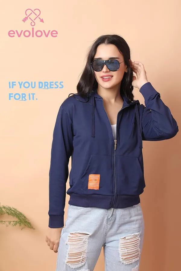 Evolove_Women'S_Cotton_Fleece_Round_Neck_Hooded_Winter_Wear_Long_Sleeves_Hoodie_With_Zipper_(Navy,_Hdtkpnyw22-M5149-Xxl)
