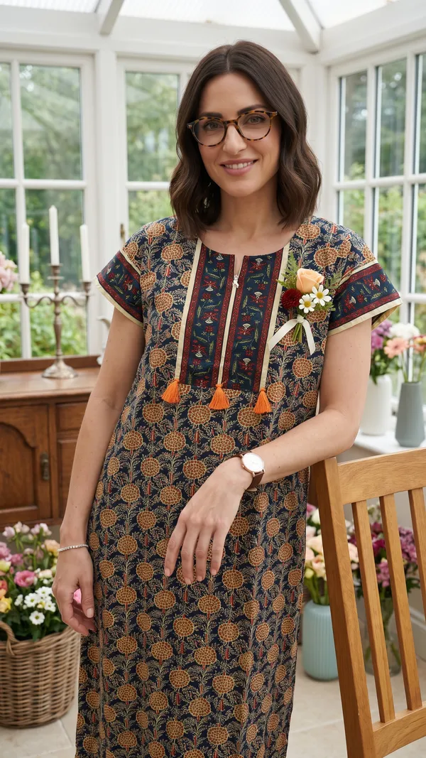 Evolove_Cotton_Nighty_Maxi_for_Women_with_Side_Pocket_|_Printed_Full_Length_Night_Wear_Gown_Short_Sleeves