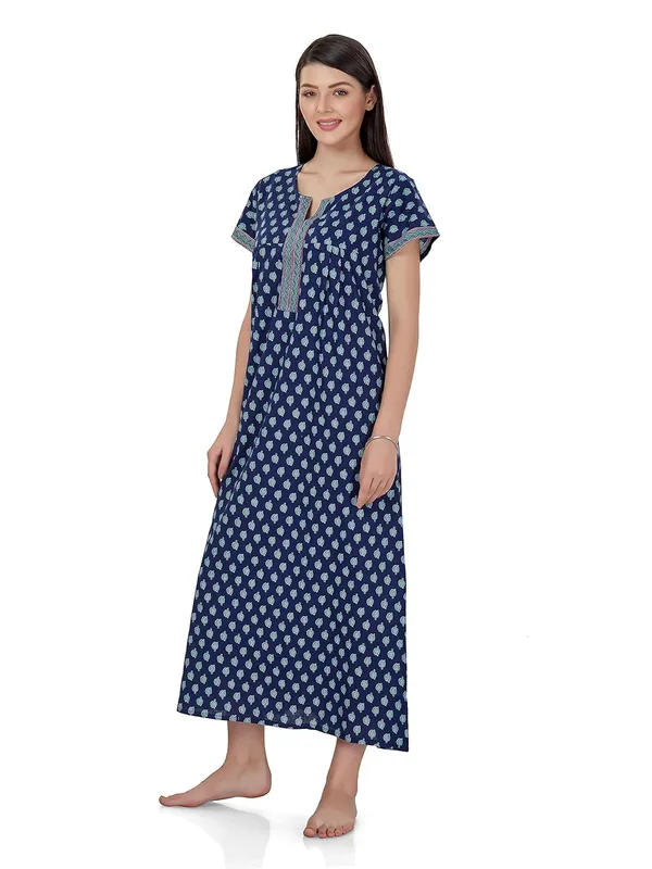 Evolove_Women's_Cotton_Long_Maxi_Night_Gown_Nighty_Dress_with_Pocket,_Super_Soft_Comfortable