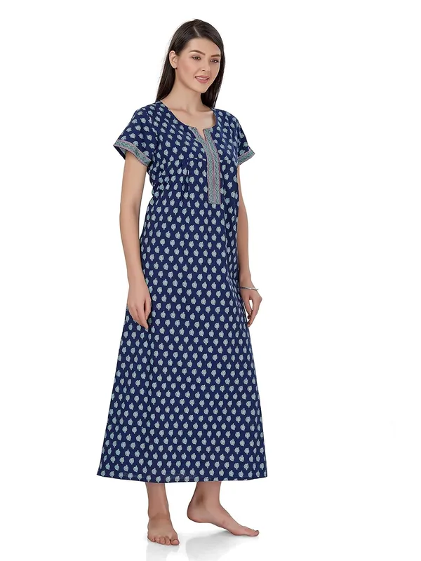 Evolove_Women's_Cotton_Long_Maxi_Night_Gown_Nighty_Dress_with_Pocket,_Super_Soft_Comfortable
