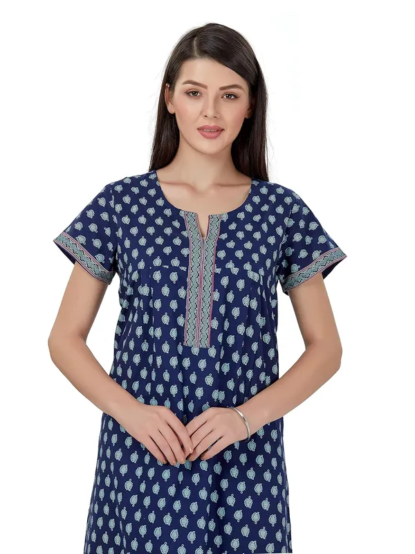 Evolove_Women's_Cotton_Long_Maxi_Night_Gown_Nighty_Dress_with_Pocket,_Super_Soft_Comfortable