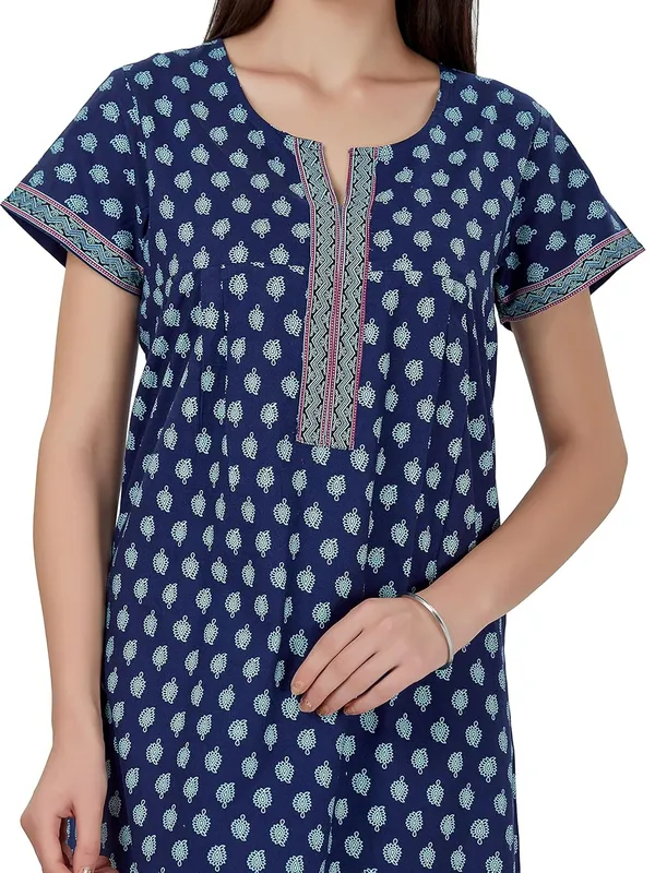 Evolove_Women's_Cotton_Long_Maxi_Night_Gown_Nighty_Dress_with_Pocket,_Super_Soft_Comfortable