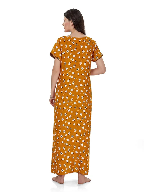 Evolove_Women's_Viscose_Liva_Long_Maxi_Night_Gown_Nighty_Dress_with_Pocket_&_Zipper,_Super_Soft_Comfortable_(LNGRY-Zipper)