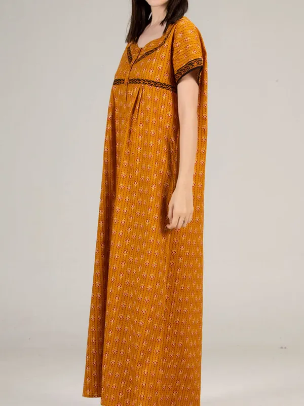 Evolove_Women's_Cotton_Long_Maxi_Night_Gown_Nighty_Dress_with_Pocket_&_Stylish_Button,_Super_Soft_Comfortable