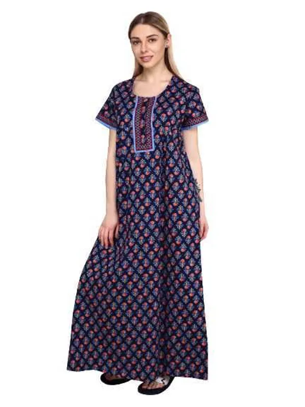 Evolove_Women's_Cotton_Long_Maxi_Night_Gown_Nighty_Dress_with_Pocket_&_Stylish_Button,_Super_Soft_Comfortable_(LNG-Button)