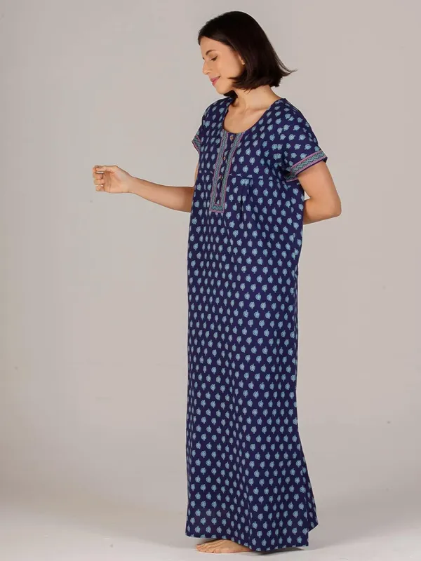 Evolove_Women's_Cotton_Long_Maxi_Night_Gown_Nighty_Dress_with_Pocket_&_Stylish_Button,_Super_Soft_Comfortable