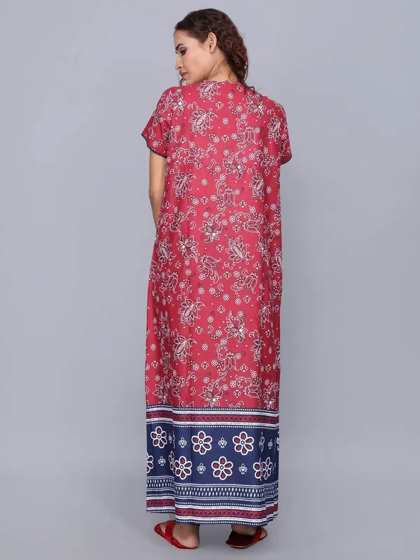 Evolove_Women's_Cotton_Long_Maxi_Night_Gown_Nighty_Dress_with_Pocket_&_Stylish_Button,_Super_Soft_Comfortable_(LNG-Button)