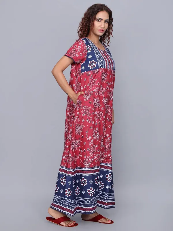 Evolove_Women's_Cotton_Long_Maxi_Night_Gown_Nighty_Dress_with_Pocket_&_Stylish_Button,_Super_Soft_Comfortable_(LNG-Button)