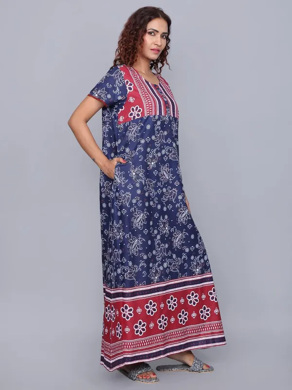 Evolove_Women's_Cotton_Long_Maxi_Night_Gown_Nighty_Dress_with_Pocket_&_Stylish_Button,_Super_Soft_Comfortable_(LNG-Button)