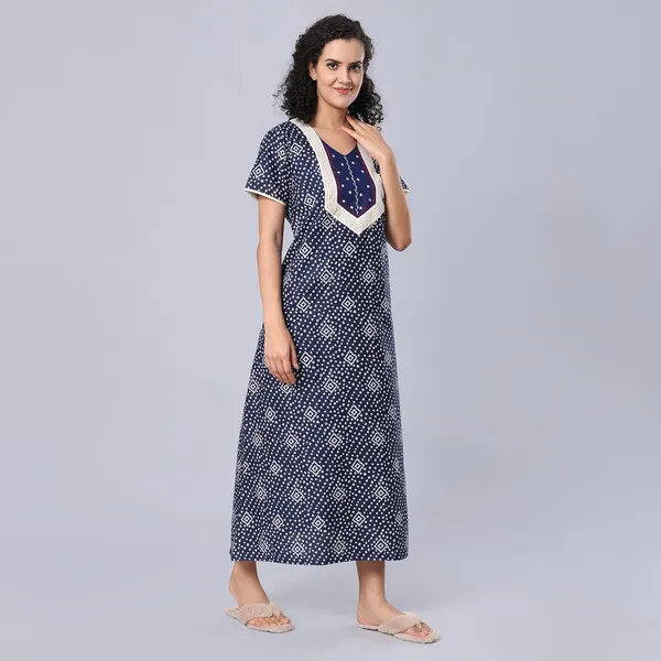 Royal_Blue_Cotton_Supersoft_With_Beautiful_Embroidery_Long_Maxi_Night_Gown