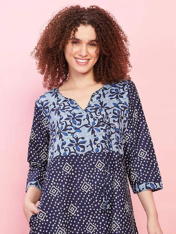 Evolove_Women's_100%_Cotton_Supersoft_with_Beautiful_Embroidery_Long_Maxi_Night_Gown_Nighty_Dress_with_Pocket,_Most_Comfortable_and_3_X_Longer_Lasting_(Dark_Navy,_LNGCO3188DN-S)