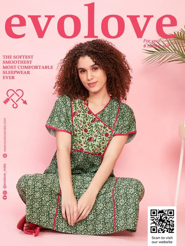 Evolove_Women's_100%_Cotton_Supersoft_With_Beautiful__Long_Maxi_Night_Gown_Nighty_Dress_With_Pocket,_Most_Comfortable_And_3x_Longer_Lasting_(Angrakha_Style)