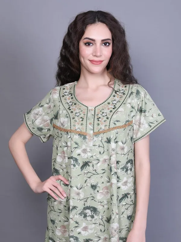 Pista_Cotton_Maxi_Nighty_|_Round_Neck_Printed_Short_Sleeves_Full_Length_Night_Gown