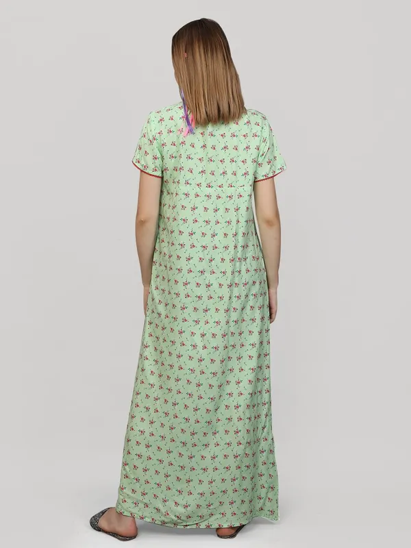 Evolove_Women'S_Viscose_Liva_Long_Maxi_Night_Gown_Nighty_Dress_With_Pocket,_Super_Soft_Comfortable_(Pista,_Lngry3168Ps-S)
