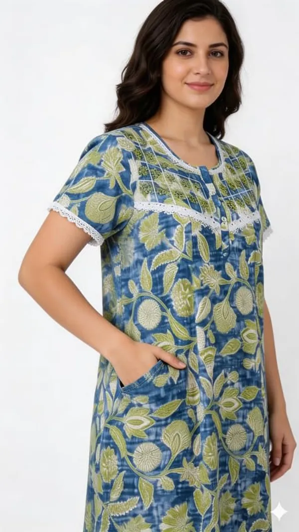 Evolove_Tencel_Bamboo_Long_Nighty_Maxi_for_Women_|_Ultra-Soft,_Silky_&_Breathable_Luxury_Sleepwear_Nightgown_|_Eco-Friendly_Floral_Night_Dress_with_Minimal_Embroidery