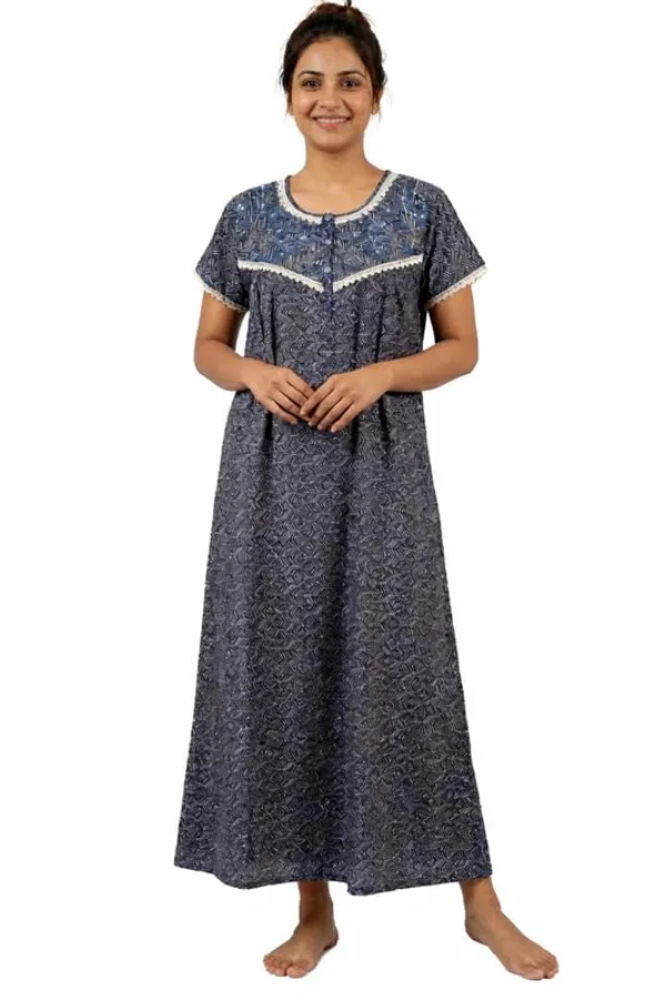 Evolove_Tencel_Bamboo_Long_Nighty_Maxi_for_Women_|_Ultra-Soft,_Silky_&_Breathable_Luxury_Sleepwear_Nightgown_|_Eco-Friendly_Floral_Night_Dress_with_Minimal_Embroidery