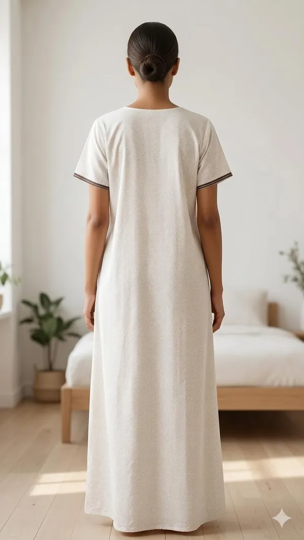 Evolove_Womens_Rayon_Arkha_Zipper_Nighty_|_Printed_Full_Length_Maxi_Night_Gown_|_Soft_&_Breathable_Lounge_Wear_|_Short_Sleeve_Round_Neck_Nightdress_|_Comfortable_Sleepwear_for_Daily_Use
