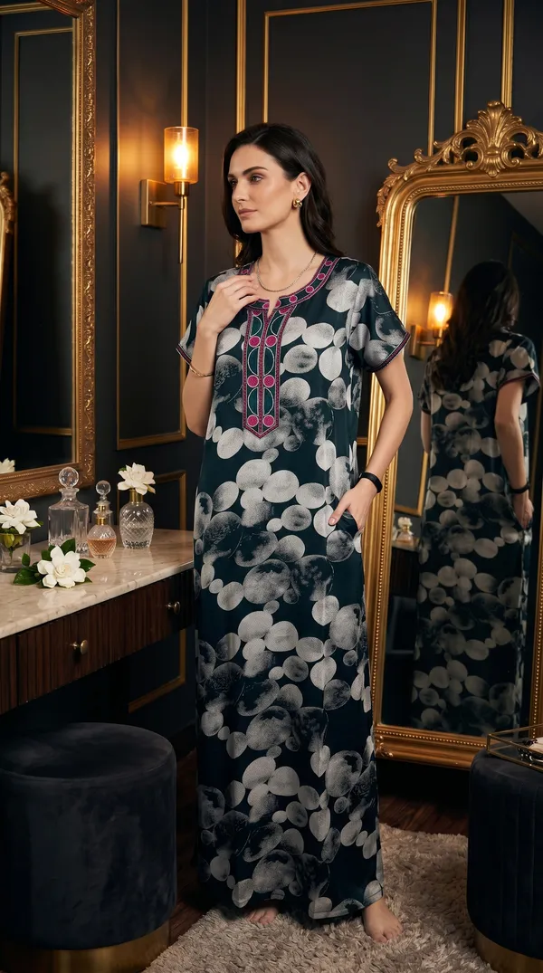 Evolove_Printed_Nighty_Maxi_for_Women_|_Alpine_Fabric_with_Side_Pocket_and_Neckline_Embroidery_|_Short_Sleeves_Full_Length_Night_Wear_Gown