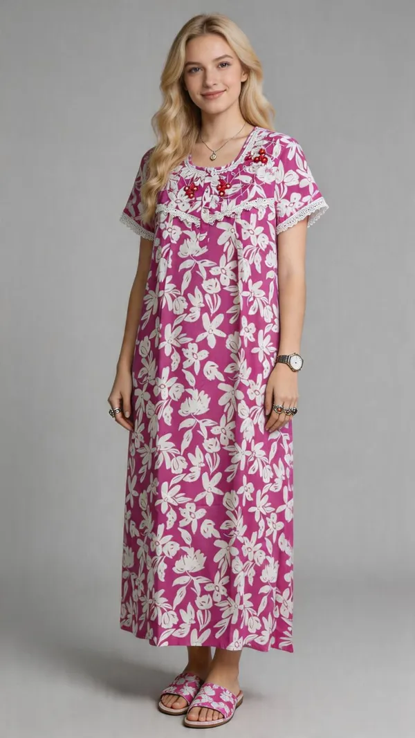 Evolove_Tencel_Bamboo_Long_Nighty_Maxi_for_Women_|_Ultra-Soft,_Silky_&_Breathable_Luxury_Sleepwear_Nightgown_|_Eco-Friendly_Floral_Night_Dress_with_Minimal_Embroidery