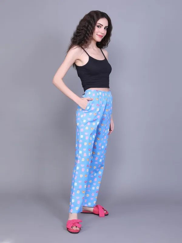 Evolove_Night_Pyjama_For_Women_With_Side_Pockets_And_Adjustable_Waistband_|_Soft_Cotton_Fabric_All_Over_Printed_Loungewear_Light_Blue_Xxx-Large