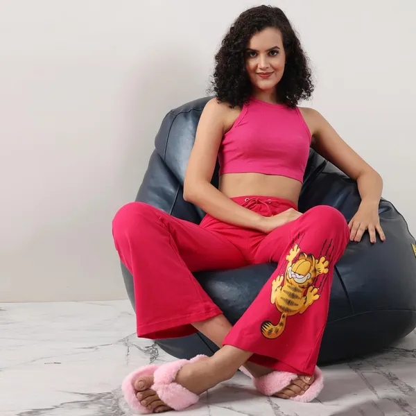Evolove_Women'S_Super_Soft_Comfortable_Cotton_Printed_Pyjama_Relaxed_Lounge_Pants_With_Pockets_(Npjkcfcs24-M5229-Xxxl,_Fuchsia)