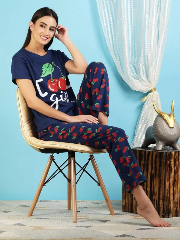 Deep_Blue_Rayon_Night_Suit_Set_|_Top_&_Pyjama_Set