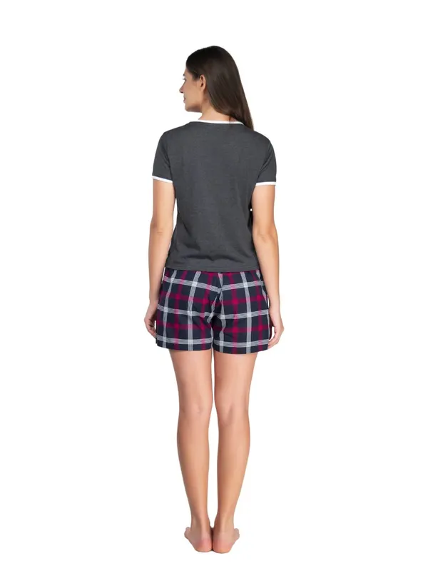 Evolove_Women_Cotton_Shorts_Nightsuit_Set