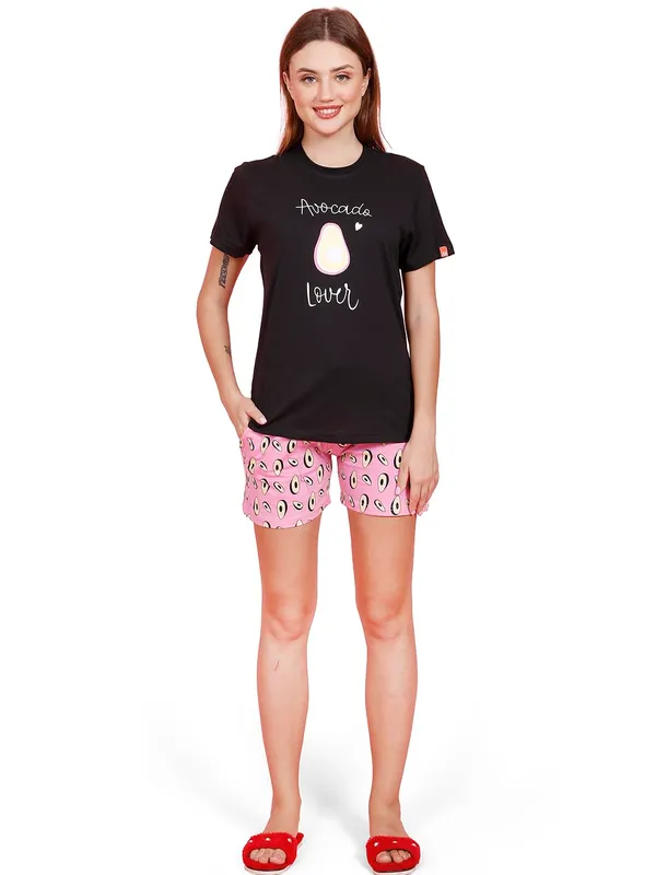 Evolove_Prined_Cotton_Top_and_Short_Night_Suit_Set_for_Women