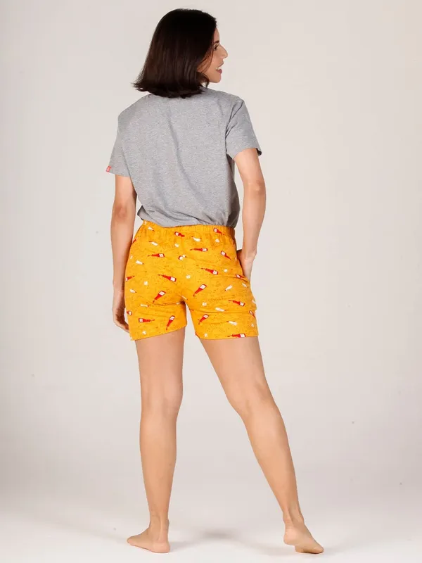Evolove_Women_Cotton_Shorts_Nightsuit_Set
