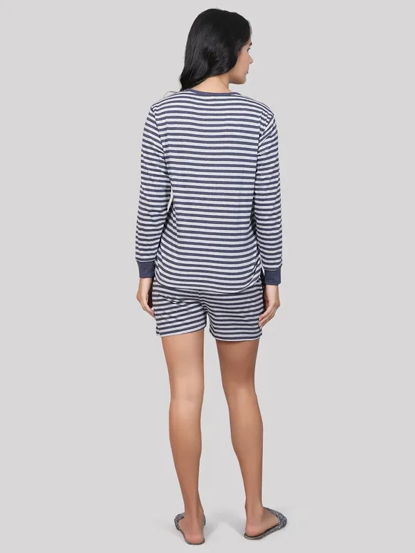 Evolove_Women_Cotton_Shorts_Night_Suit