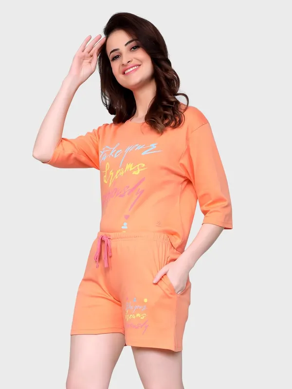 Evolove_Women_Cotton_Shorts_Night_Suit