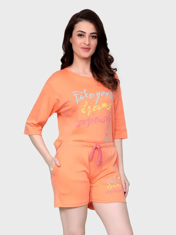 Evolove_Women_Cotton_Shorts_Night_Suit