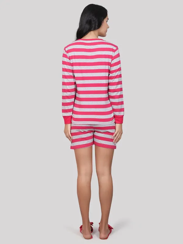 Evolove_Women_Cotton_Shorts_Night_Suit