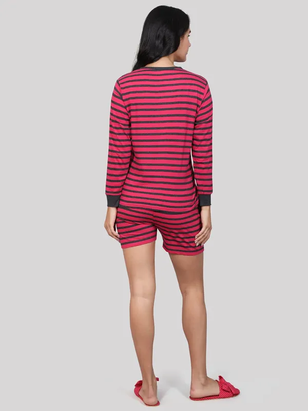 Evolove_Women_Cotton_Shorts_Night_Suit