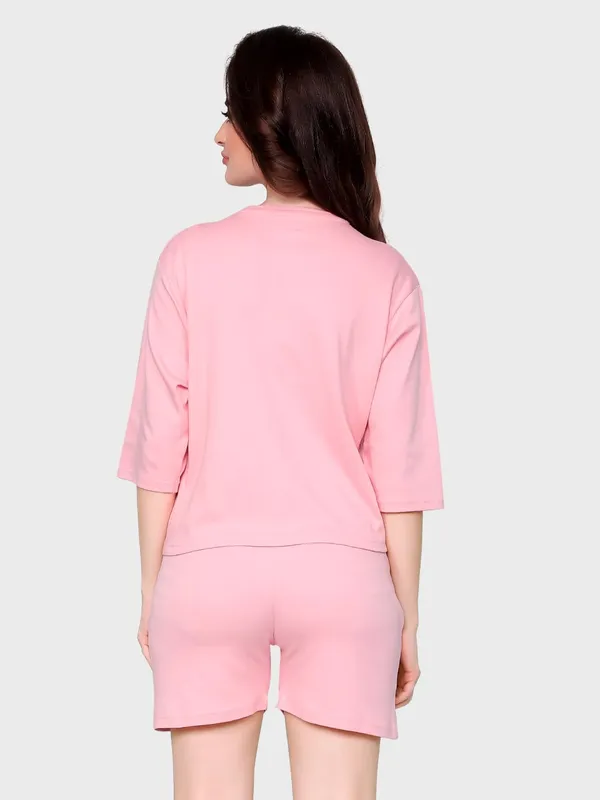 Evolove_Women_Cotton_Shorts_Night_Suit