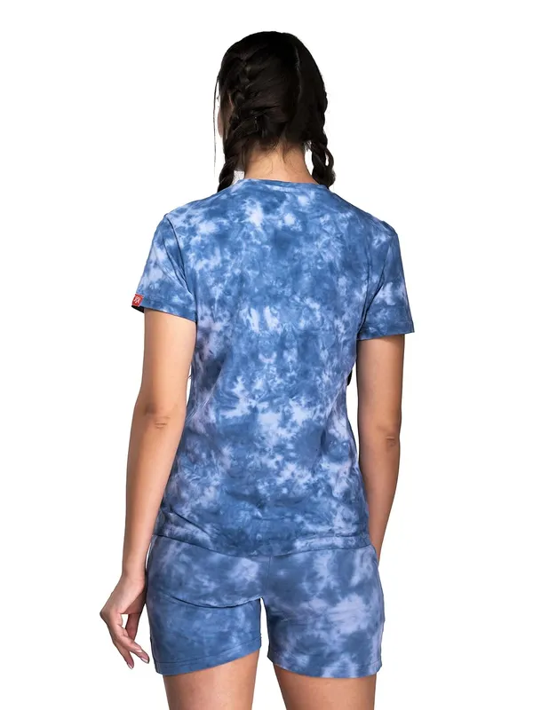 Evolove_Women's_Cotton_Round_Neck_Short_Sleeve_Night_Suit/Top_&_Short_Set_Super_Soft_Comfortable_(Short-NS-HS-Round-3)