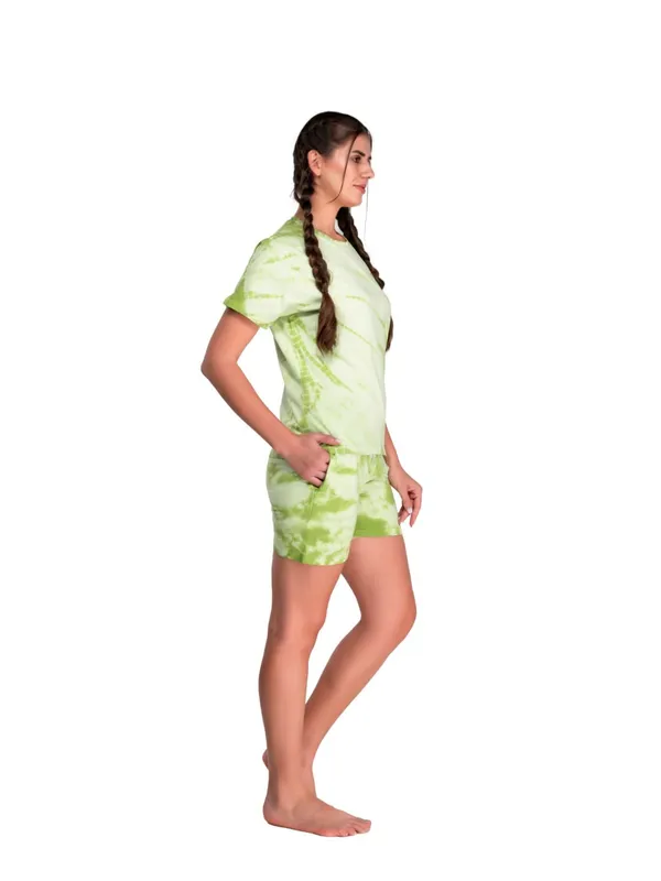 Evolove_Women_Night_Suit_Set/Top_Short_Set