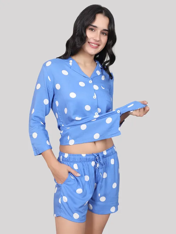 Evolove_Women_Viscose_Blend_Liva_Shorts_Night_Suit