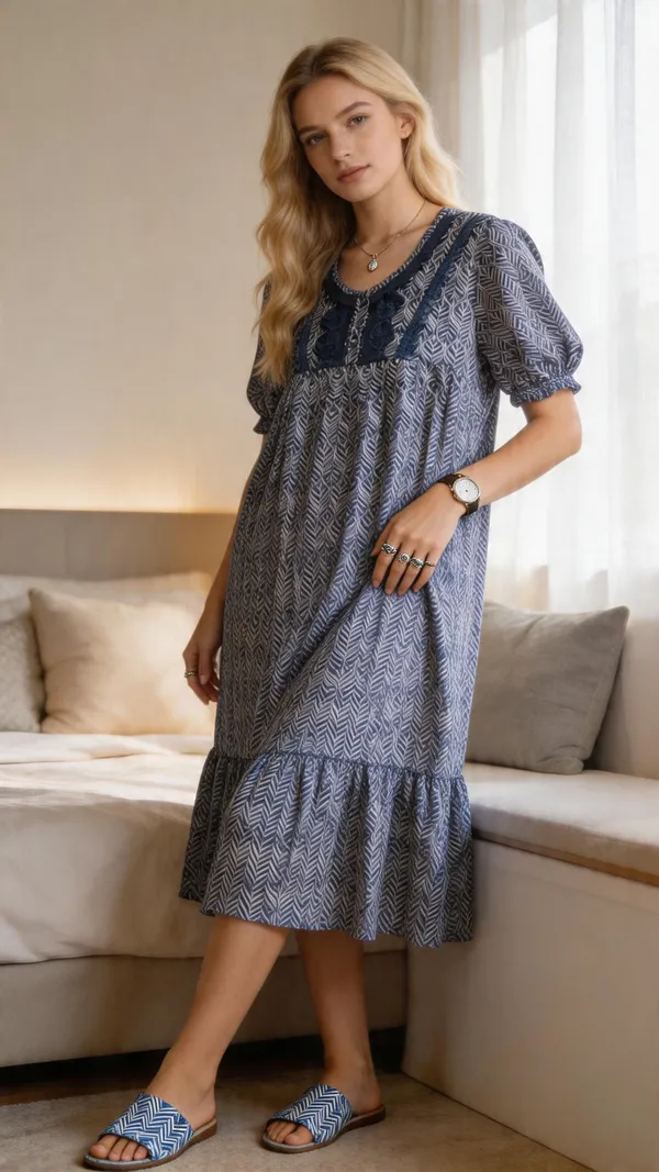 Evolove_Tencel_Bamboo_Short_Midi_Nighty_Maxi_for_Women_|_Ultra-Soft_Silky_Feel,_Breathable,_Lightweight_&_Eco-Friendly_Premium_Sleepwear_Nightgown
