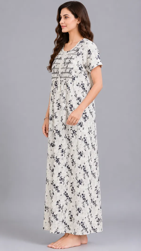 Evolove_Women's_Smoking_Rayon_Nighty_|_Printed_Full_Length_Maxi_Night_Gown_|_Soft_&_Breathable_Lounge_Wear_|_Short_Sleeve_Round_Neck_Nightdress_|_Comfortable_Sleepwear_for_Daily_Use