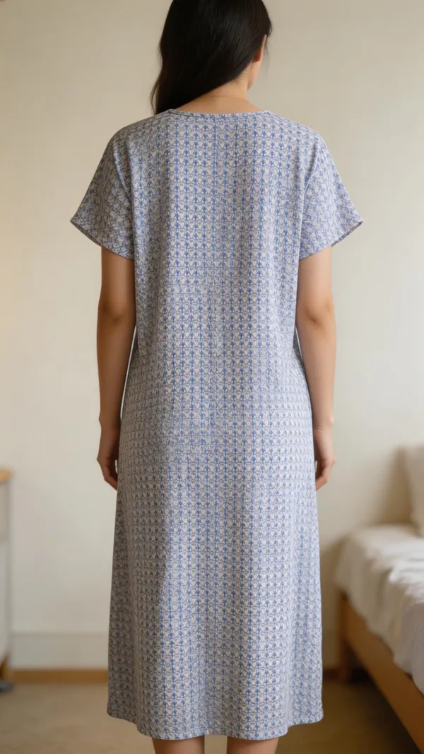 Evolove_X_Venus™_Premium_Viscose_Long_Nighty_for_Women_|_Ultra_Soft_Breathable_Sleepwear_|_Elegant_Printed_Full_Length_Night_Gown_with_Lace_V-Neck_|_Lightweight_Loungewear