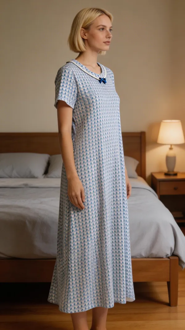 Evolove_X_Venus™_Premium_Viscose_Long_Nighty_for_Women_|_Ultra_Soft_Breathable_Sleepwear_|_Elegant_Printed_Full_Length_Night_Gown_with_Lace_V-Neck_|_Lightweight_Loungewear