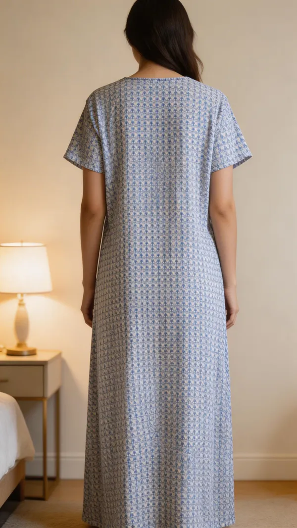 Evolove_X_Venus™_Premium_Viscose_Long_Nighty_for_Women_|_Ultra_Soft_Breathable_Sleepwear_|_Elegant_Printed_Full_Length_Night_Gown_with_Lace_V-Neck_|_Lightweight_Loungewear