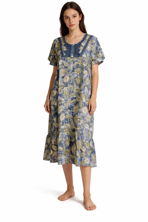 Evolove_Tencel_Bamboo_Short_Midi_Nighty_Maxi_for_Women_|_Ultra-Soft_Silky_Feel,_Breathable,_Lightweight_&_Eco-Friendly_Premium_Sleepwear_Nightgown