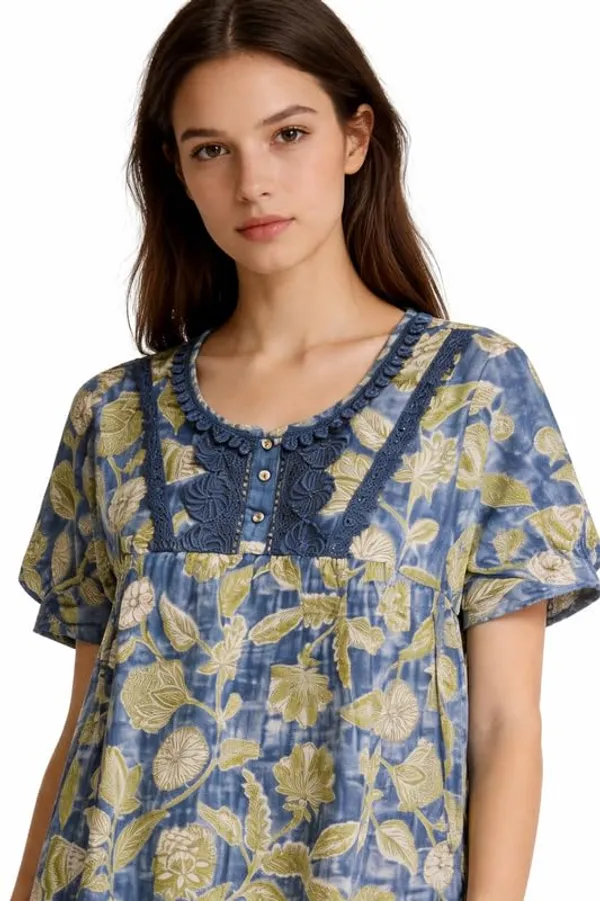 Evolove_Tencel_Bamboo_Short_Midi_Nighty_Maxi_for_Women_|_Ultra-Soft_Silky_Feel,_Breathable,_Lightweight_&_Eco-Friendly_Premium_Sleepwear_Nightgown