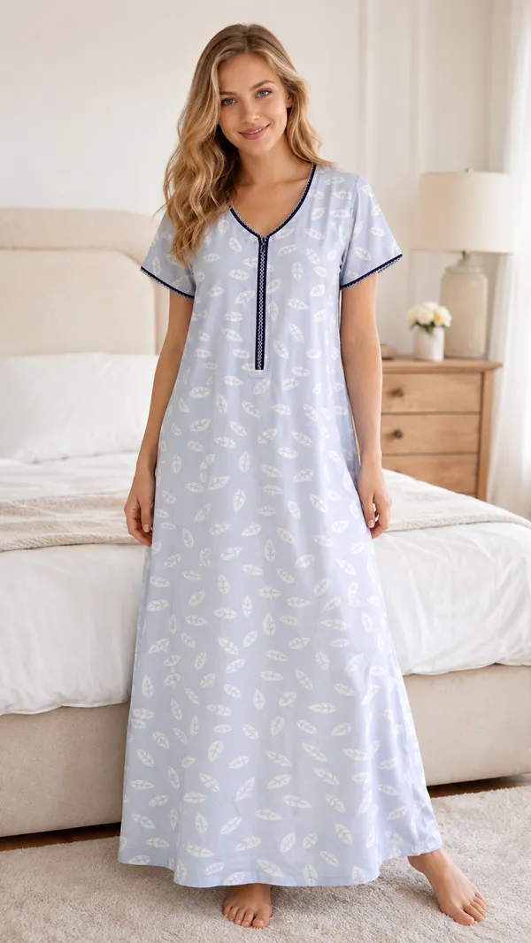 Evolove_Tencel_Bamboo_Long_Nighty_Maxi_for_Women_|_Ultra-Soft,_Silky_&_Breathable_Luxury_Sleepwear_Nightgown_|_Eco-Friendly_Floral_Night_Dress_with_Minimal_Embroidery_|_Zipper_Arkha_Style