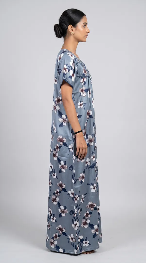 Evolove_Printed_Nighty_Maxi_for_Women_|_Alpine_Fabric_with_Side_Pocket_and_Neckline_Embroidery_|_Short_Sleeves_Full_Length_Night_Wear_Gown