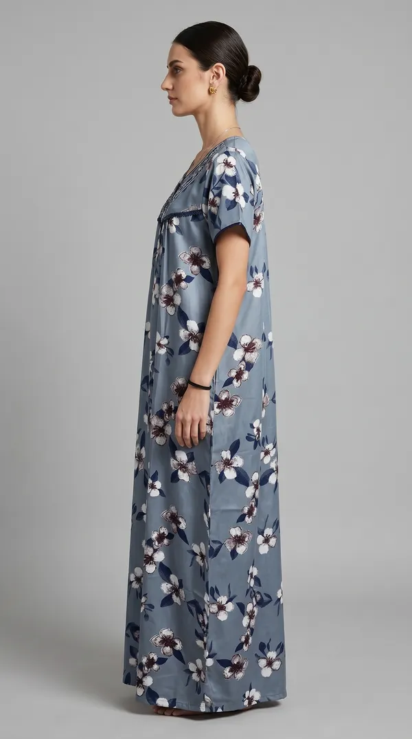 Evolove_Printed_Nighty_Maxi_for_Women_|_Alpine_Fabric_with_Side_Pocket_and_Neckline_Embroidery_|_Short_Sleeves_Full_Length_Night_Wear_Gown